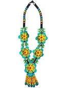 Colar Artesanal com Micangas